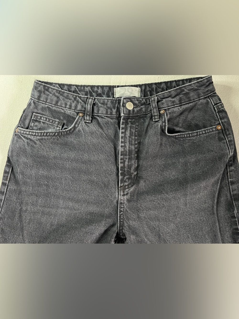 We the Free Black Distressed Jeans Free People Size 29 - Picture 5 of 12